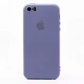 Чехол-накладка ORG Full Soft Touch для смартфона Apple iPhone 5/5s/SE, силикон, серый (115009)