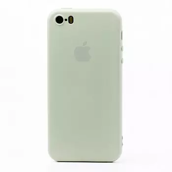 Чехол-накладка ORG Full Soft Touch для смартфона Apple iPhone 5/5s/SE, силикон, зеленый (115010)