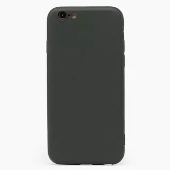 Чехол-накладка ORG Full Soft Touch для смартфона Apple iPhone 6/6S, силикон, оливковый (115025)