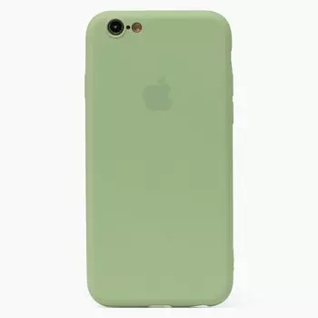 Чехол-накладка ORG Full Soft Touch для смартфона Apple iPhone 6/6S, силикон, зеленый (115023)