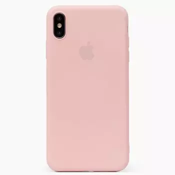 Чехол-накладка ORG Full Soft Touch для смартфона Apple iPhone XS Max, силикон, розовый (115091)