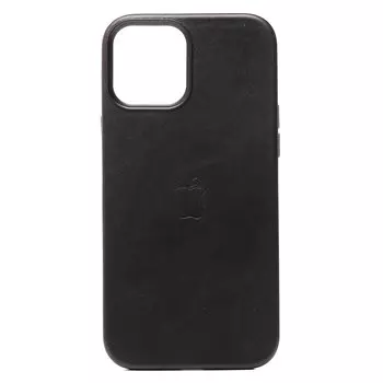 Чехол-накладка ORG MSafe для смартфона Apple iPhone 12 Pro Max, экокожа, черный (127094)