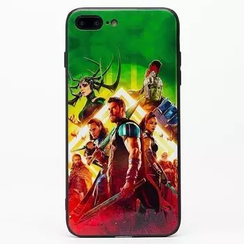 Чехол-накладка ORG PC034 для смартфона Apple iPhone 7 Plus/8 Plus, рисунок 002 (105402)