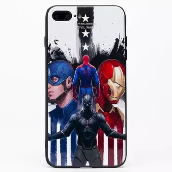 Чехол-накладка ORG PC034 для смартфона Apple iPhone 7 Plus/8 Plus, рисунок 004 (105404)