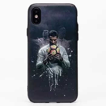 Чехол-накладка ORG PC034 для смартфона Apple iPhone X/XS, рисунок 007 (105457)