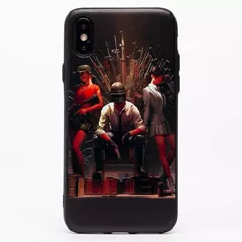 Чехол-накладка ORG PC034 для смартфона Apple iPhone X/XS, рисунок 016 (105466)