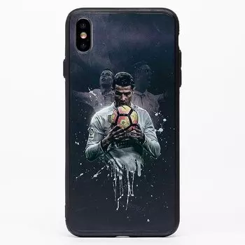 Чехол-накладка ORG PC034 для смартфона Apple iPhone XS Max, рисунок 007 (106370)