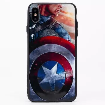 Чехол-накладка ORG PC034 для смартфона Apple iPhone XS Max, рисунок 025 (106389)