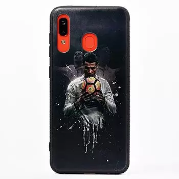 Чехол-накладка ORG PC034 для смартфона Samsung SM-A205 Galaxy A20, пластик, рисунок 007 (105631)
