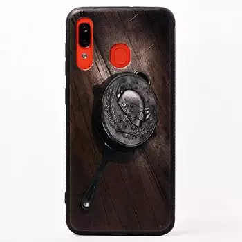 Чехол-накладка ORG PC034 для смартфона Samsung SM-A205 Galaxy A20, пластик, рисунок 015 (105639)
