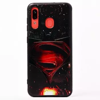 Чехол-накладка ORG PC034 для смартфона Samsung SM-A305 Galaxy A30, пластик, рисунок 018 (105667)