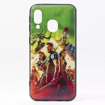 Чехол-накладка ORG PC034 для смартфона Samsung SM-A405 Galaxy A40, пластик, рисунок 002 (105676)