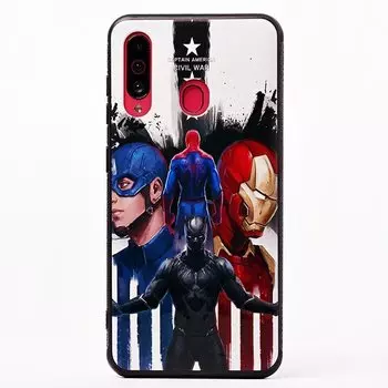Чехол-накладка ORG PC034 для смартфона Samsung SM-A606 Galaxy A60, пластик, рисунок 004 (105728)