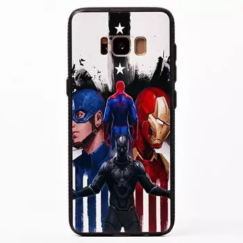 Чехол-накладка ORG PC034 для смартфона Samsung SM-G950 Galaxy S8, пластик, рисунок 004 (105868)