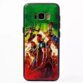Чехол-накладка ORG PC034 для смартфона Samsung SM-G955 Galaxy S8 Plus, пластик, рисунок 002 (105876)