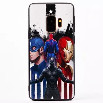 Чехол-накладка ORG PC034 для смартфона Samsung SM-G960 Galaxy S9, пластик, рисунок 004 (105888)