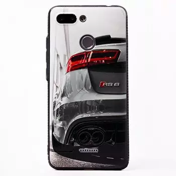 Чехол-накладка ORG PC034 для смартфона Xiaomi Redmi 6, пластик, рисунок 008 (105812)
