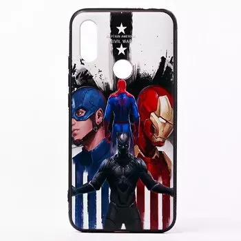 Чехол-накладка ORG PC034 для смартфона Xiaomi Redmi 7, пластик, рисунок 004 (105788)