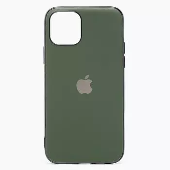 Чехол-накладка ORG SC154 матовый для смартфона Apple iPhone 11 Pro, силикон, темно-зеленый (112935)