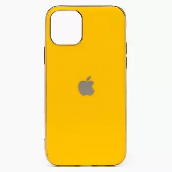 Чехол-накладка ORG SC154 матовый для смартфона Apple iPhone 11 Pro, силикон, желтый (112942)