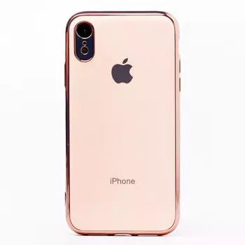 Чехол-накладка ORG SC154 матовый для смартфона Apple iPhone XR, силикон, розовый (112991)