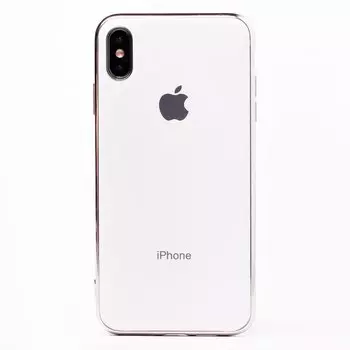 Чехол-накладка ORG SC154 матовый для смартфона Apple iPhone XS Max, силикон, белый (113003)