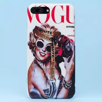 Чехол-накладка ORG SC156 для смартфона Apple iPhone 7 Plus/8 Plus, силикон, рисунок 003 (105990)