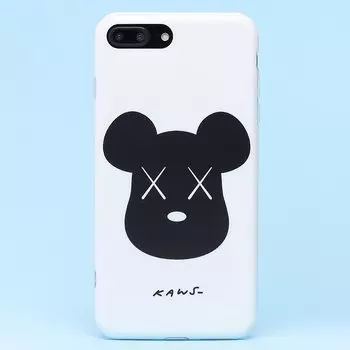 Чехол-накладка ORG SC156 для смартфона Apple iPhone 7 Plus/8 Plus, силикон, рисунок 017 (106004)