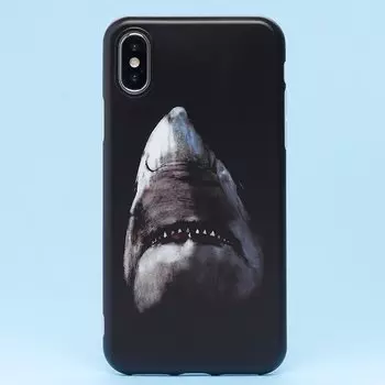 Чехол-накладка ORG SC156 для смартфона Apple iPhone X/Xs, силикон, рисунок 013 (106050)