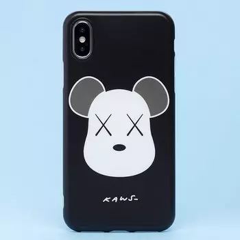 Чехол-накладка ORG SC156 для смартфона Apple iPhone X/Xs, силикон, рисунок 018 (106055)