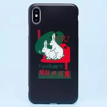 Чехол-накладка ORG SC156 для смартфона Apple iPhone XS Max, силикон, рисунок 004 (106393)