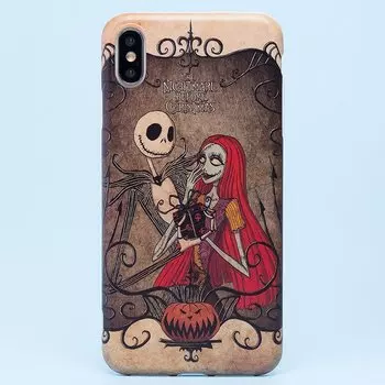 Чехол-накладка ORG SC156 для смартфона Apple iPhone XS Max, силикон, рисунок 013 (106402)