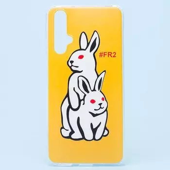 Чехол-накладка ORG SC156 для смартфона Huawei Honor 20, силикон, рисунок 005 (106101)