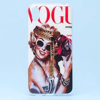 Чехол-накладка ORG SC156 для смартфона Huawei Honor 8S/Y5 2019, силикон, рисунок 003 (106119)