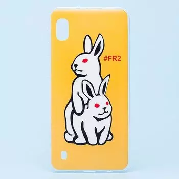 Чехол-накладка ORG SC156 для смартфона Samsung SM-A105 Galaxy A10, силикон, рисунок 005 (106131)