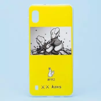 Чехол-накладка ORG SC156 для смартфона Samsung SM-A105 Galaxy A10, силикон, рисунок 006 (106132)