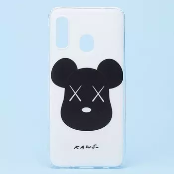 Чехол-накладка ORG SC156 для смартфона Samsung SM-A405 Galaxy A40, силикон, рисунок 017 (106218)