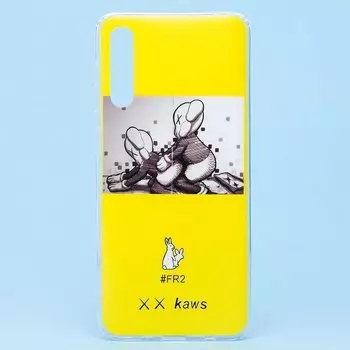 Чехол-накладка ORG SC156 для смартфона Samsung SM-A505 Galaxy A50, силикон, рисунок 006 (106232)