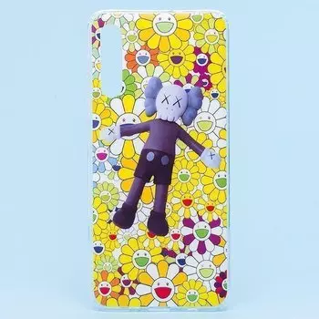 Чехол-накладка ORG SC156 для смартфона Samsung SM-A505 Galaxy A50, силикон, рисунок 007 (106233)