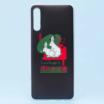 Чехол-накладка ORG SC156 для смартфона Samsung SM-A705 Galaxy A70, силикон, рисунок 004 (106265)