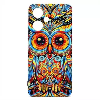Чехол-накладка Luxo Creative для смартфона Xiaomi Redmi 13C 5G/Poco M6 5G, силикон, разноцветный 117 (229744)