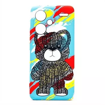 Чехол-накладка Luxo Creative для смартфона Xiaomi Redmi Note 13 Pro+, силикон, разноцветный 114 (229749)