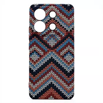 Чехол-накладка Luxo Creative для смартфона Xiaomi Redmi Note 13 Pro 5G, силикон, разноцветный 115 (229718)