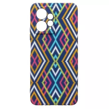 Чехол-накладка Luxo Creative для смартфона Xiaomi Redmi Note 12 4G, силикон, разноцветный 116 (229703)