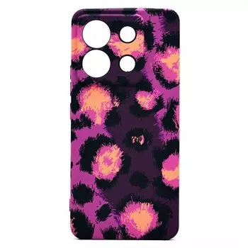 Чехол-накладка Luxo Creative для смартфона Xiaomi Redmi Note 13 Pro 5G, силикон, разноцветный 111 (229714)