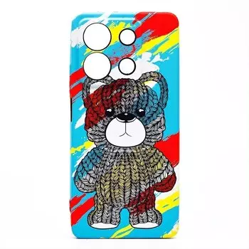 Чехол-накладка Luxo Creative для смартфона Xiaomi Redmi Note 13 5G Global, силикон, разноцветный 114 (229733)
