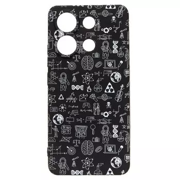 Чехол-накладка Luxo Creative для смартфона Xiaomi/Poco Redmi Note 13 4G Global, силикон, принт 141 (238048)
