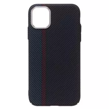 Чехол-накладка Luxo Creative PC для смартфона Apple iPhone 11, TPU, черный/синий 120 (230976)