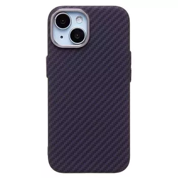 Чехол-накладка Luxo Creative PC для смартфона Apple iPhone 15, TPU, темно-фиолетовый 119 (230943)