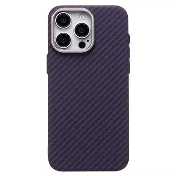 Чехол-накладка Luxo Creative PC для смартфона Apple iPhone 15 Pro Max, TPU, темно-фиолетовый 119 (230951)